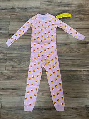 NWT Hanna Andersson Girl 100% Cotton Long Sleeve Pajamas Size 4T